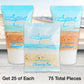 Aqua Organics 75 Piece Beach Motel Bath Toiletry Supply Bundles for Vacation Rentals | GuestOutfitters.com