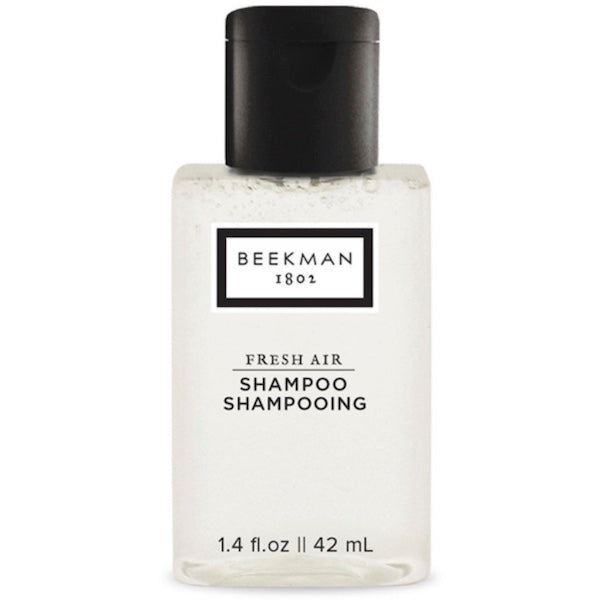 Hotel Size Beekman 1802 Shampoo 1.4 oz. bottle for Vacation Rental Toiletry Supplies | GuestOutfitters.com