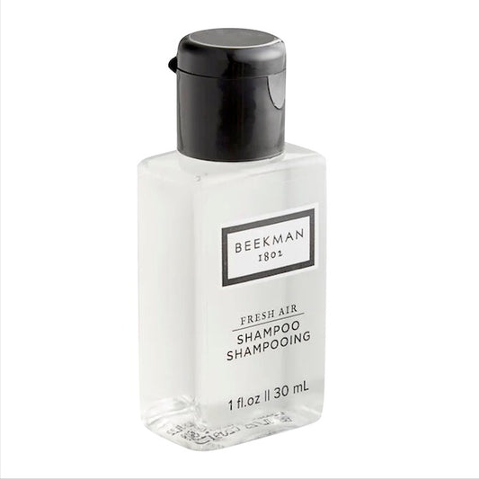 Beekman 1802 Fresh Air 1oz. Shampoo Hotel and Vacation Rental Supplies | Bath Amenities from GuestOutfitters.com