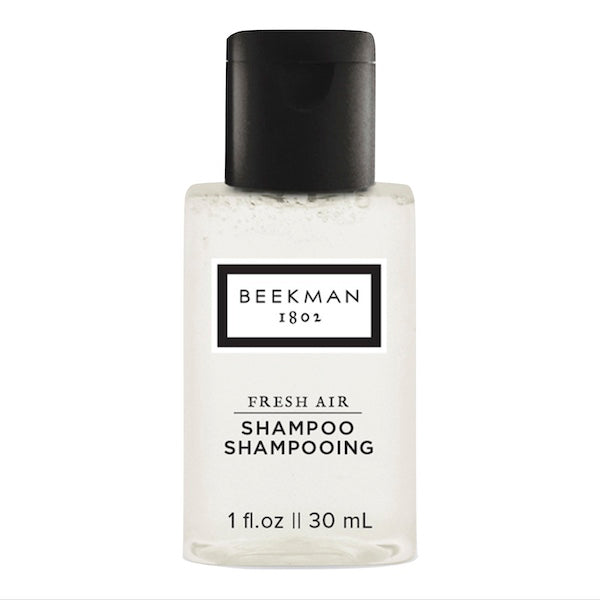 Beekman 1802 Fresh Air 1oz. Shampoo Hotel and Vacation Rental Supplies | Bath Toiletries from GuestOutfitters.com