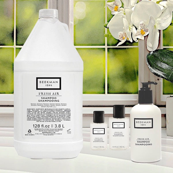 Beekman 1802 Luxury Hotel Shampoo in 4 Sizes  | GuestOutfitters.com