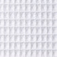 Waffle Weave Closeup from Boca Terry Luxury Travel Slippers for hotels and vacation rentals | GuestOutfitters.com