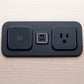Flush Mount Power, USB and Wireless Charging for Vacation Rentals, Hotels and BNBs | GuestOutfitters.com