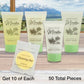 Mountain Breeze 50 Piece Hotel Bath Toiletry Bundles for Lodges and Vacation Rentals | GuestOutfitters.com