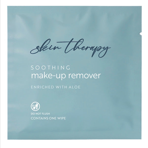 Luxury Aloe Vera Makeup Remover Wipes – Individually Wrapped Guest Towelettes