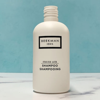 Beekman 1802 Refillable 8.5oz Shampoo Pump Bottles For Home, Vacation Rentals and Hotels | GuestOutfitters.com