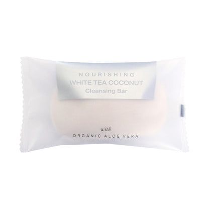 Infusé White Tea & Coconut Hotel Size Bath Soap for Luxury Airbnb VRBO Vacation Rental Bath Supplies | GuestOutfitters.com