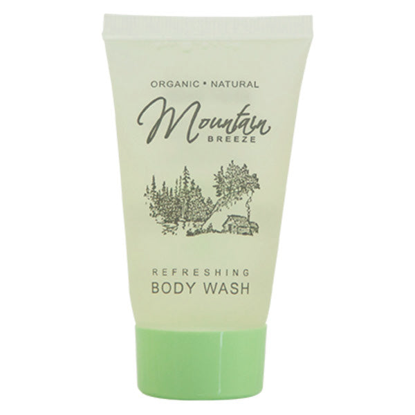 Hotel Size Mountain Breeze Body Wash for Vacation Rentals | GuestOutfitters.com