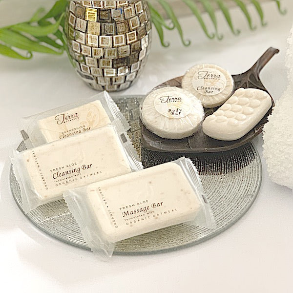Terra Botanics Hotel Size Soap Bar Supplies for Vacation Rentals | GuestOutfitters.com